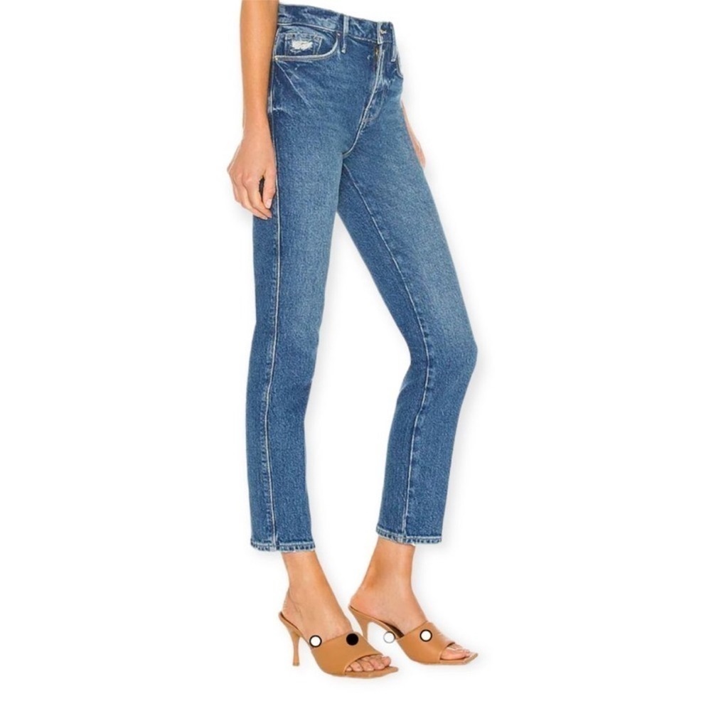 Frame Le Sylvie Slender Straight Jeans 26 B43